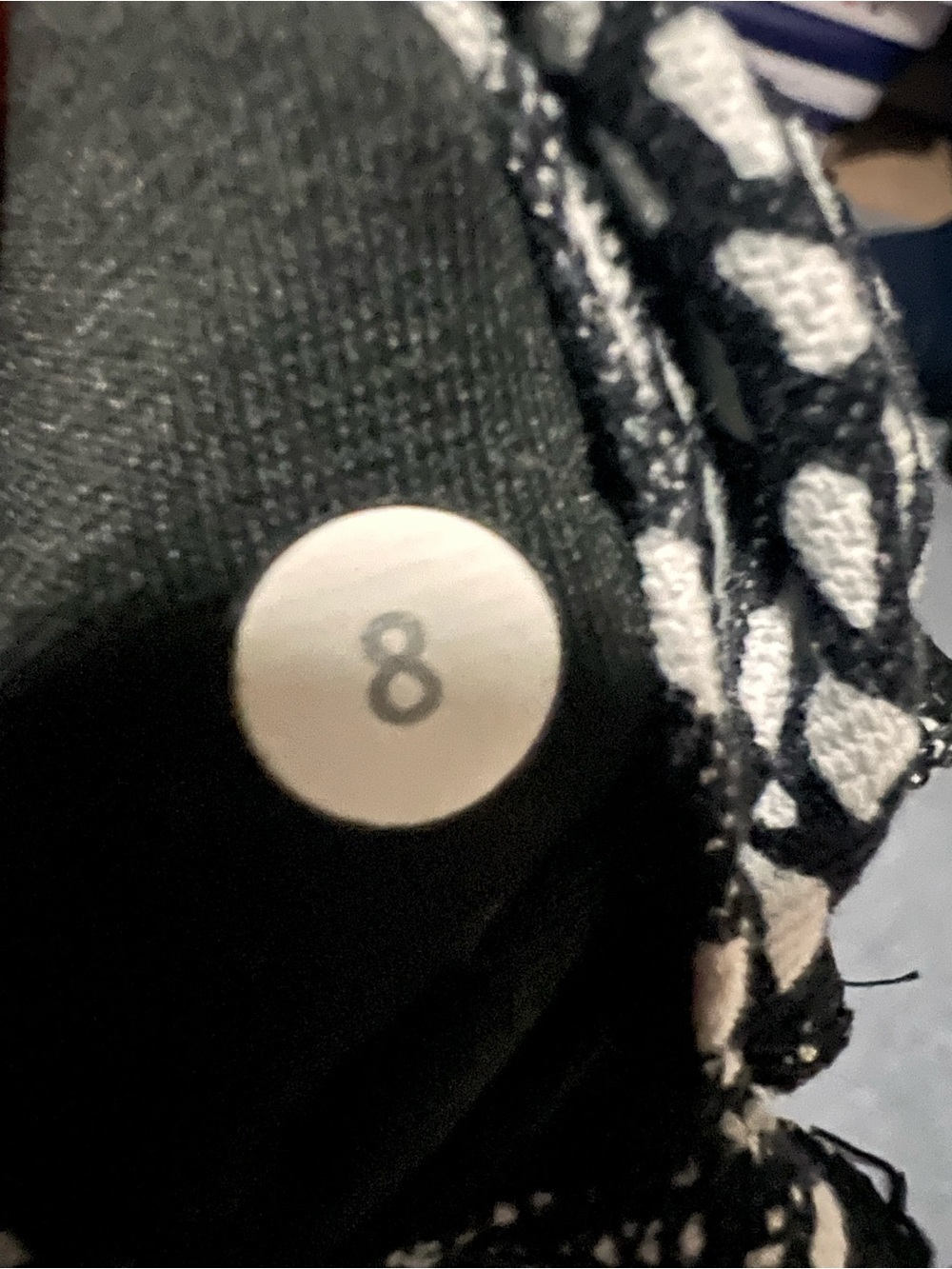 LULULEMON Wunder Under Miss
Mosaic Hi-Rise Crop Leggings size 8 - Picture 8 of 8